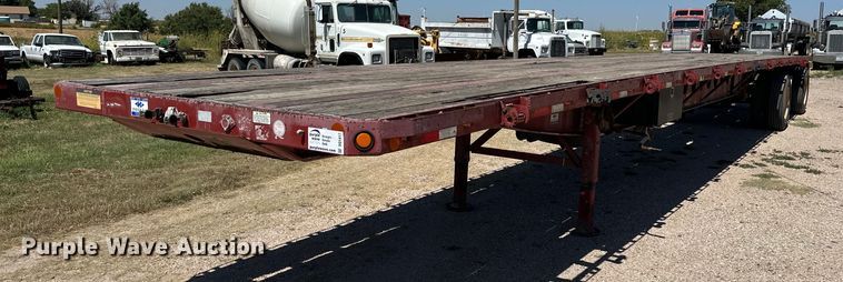 2007 Lufkin  flatbed trailer - DQ1417