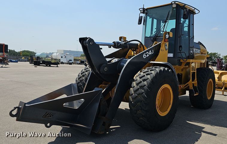 2005 John Deere 624J wheel loader - DN8673