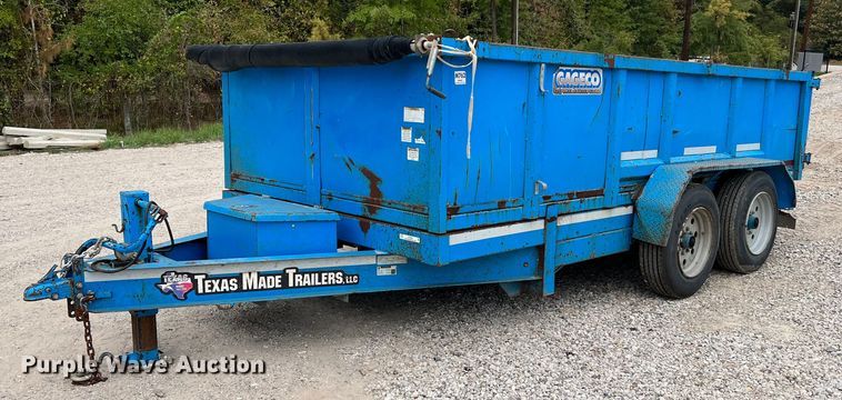 2017 Texas Made  dump trailer - LF9480