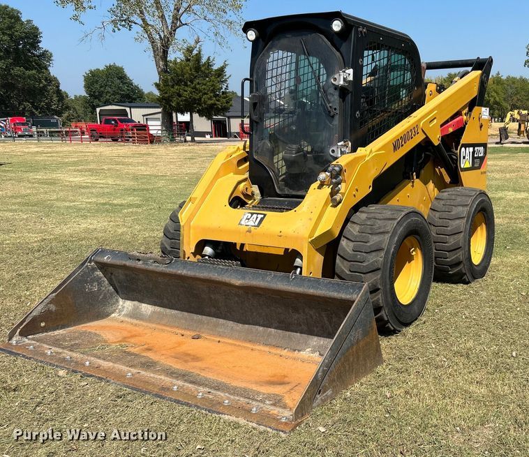 2015 Caterpillar 272D2 XHP  skid steer loader - DJ6316