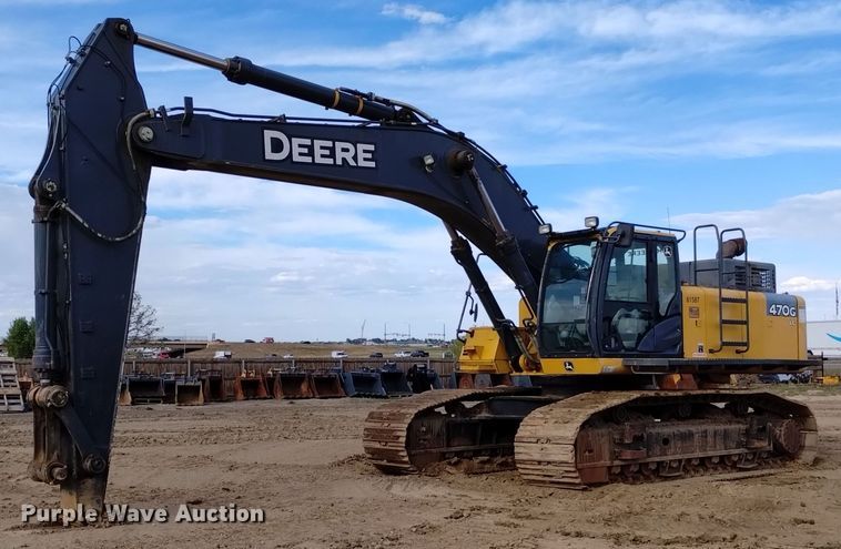 2015 John Deere 470G LC  excavator - DK8777