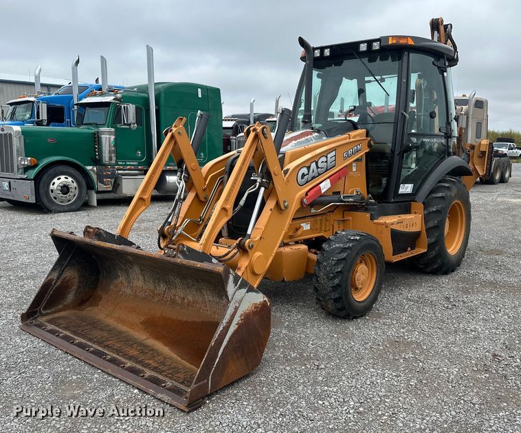 2014 Case 580N  backhoe - DM2619