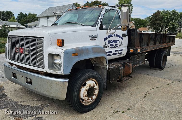 1994 GMC TopKick  dump flatbed truck - DQ0210