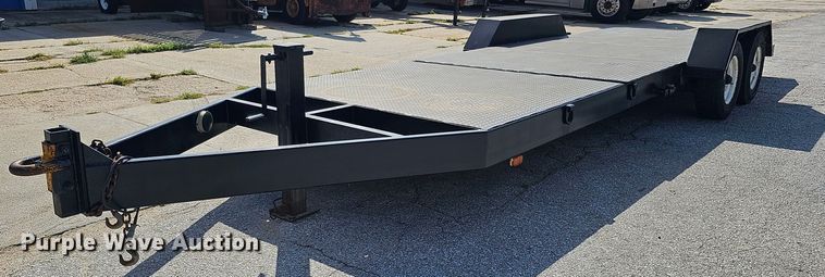 2007 Shop built  tilt deck equipment trailer - DQ0228