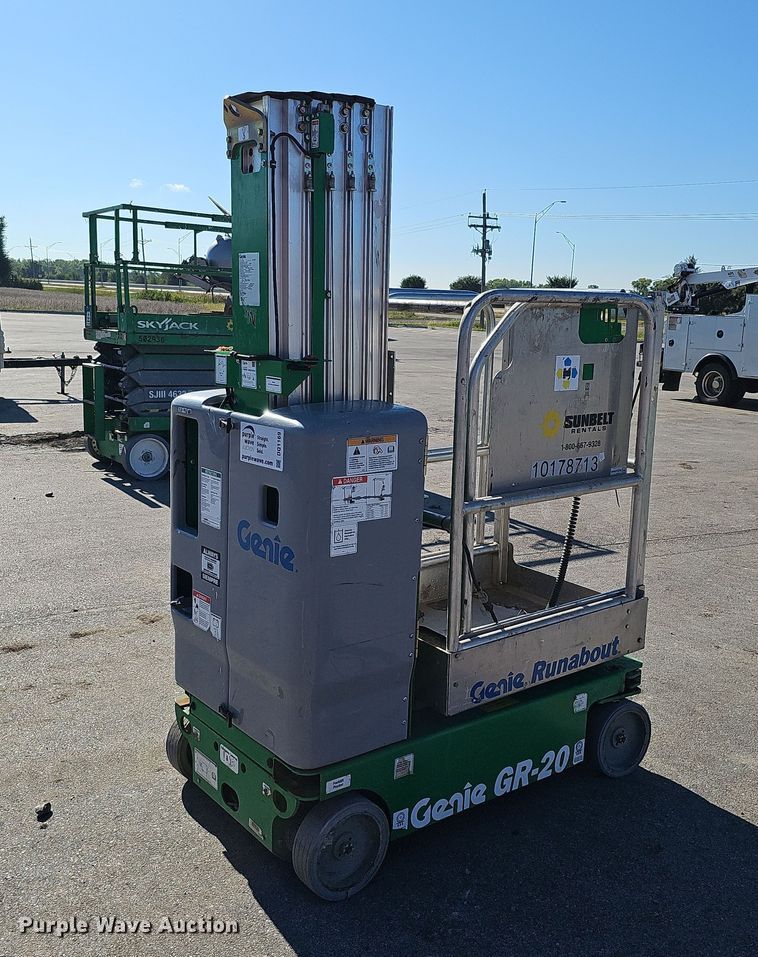 2019 Genie GR-20  vertical lift - DQ1169