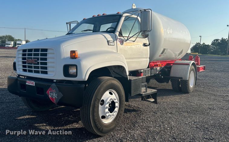 1998 GMC C7500  propane delivery truck - KW9079