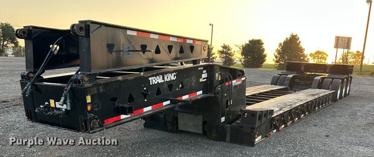 2007 Trail King TK13OHDG-533  lowboy equipment trailer - KW9082