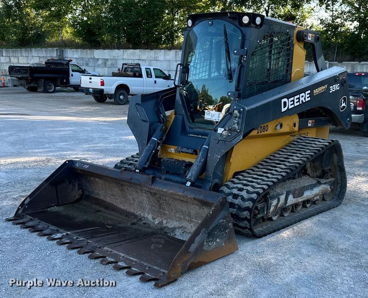 2017 John Deere 331G  tracked skid steer loader - DS2233