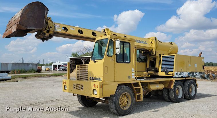 1999 Gradall XL4100  wheeled excavator - IQ9920