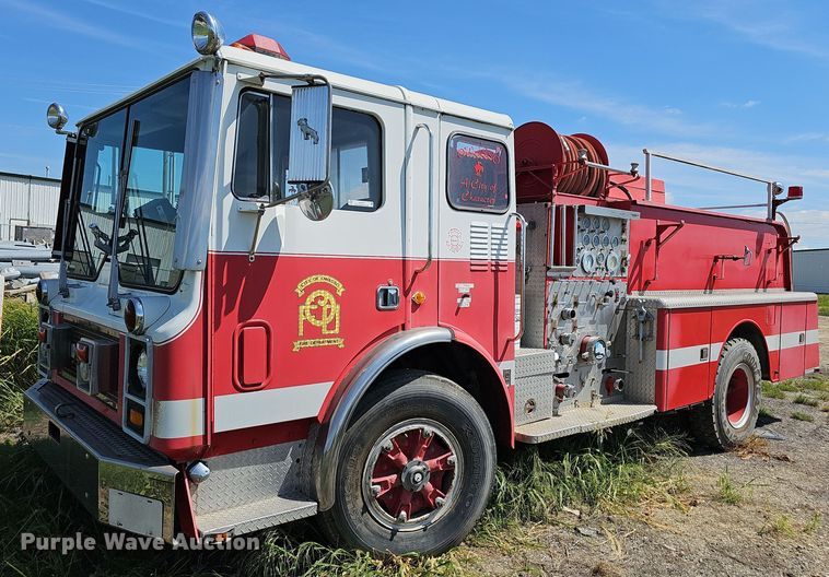 1982 Mack MC686F  pumper fire truck - LE9751