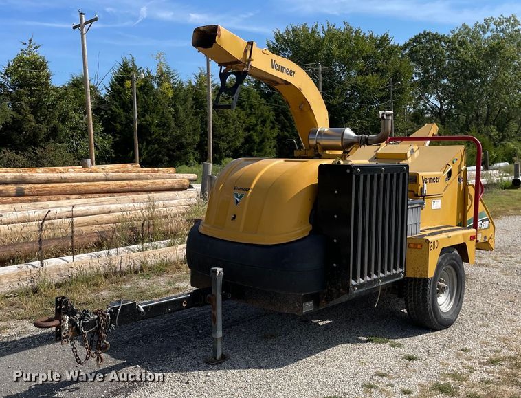 2012 Vermeer BC1500  wood chipper - LV9849