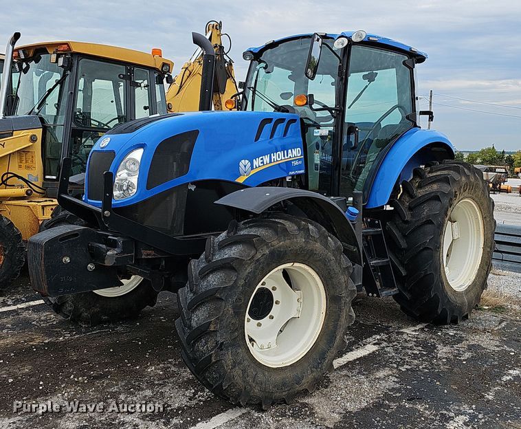 2016 New Holland TS6.110  MFWD tractor - OG9387