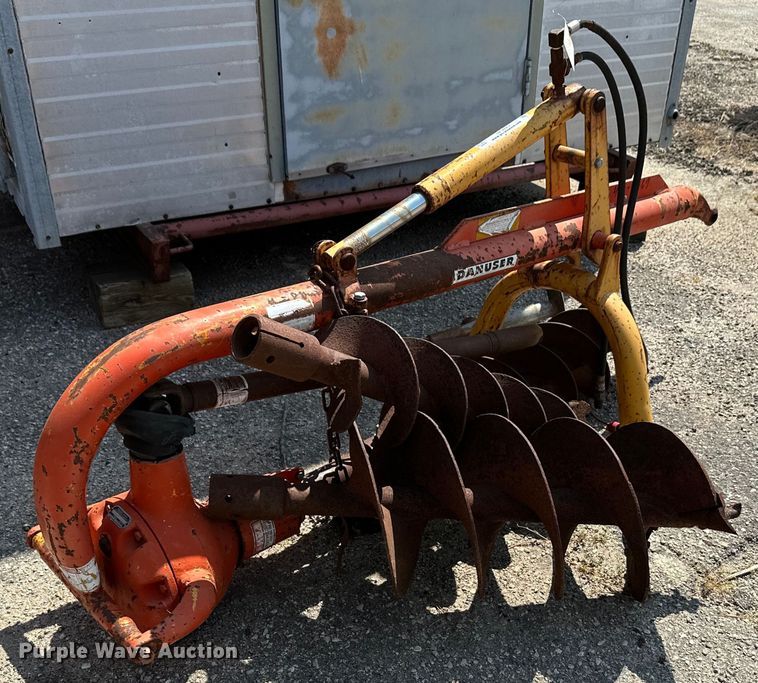 1997 Danuser F8  post hole auger - NF9243