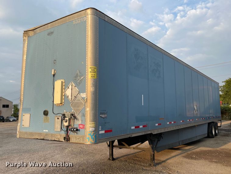 2012 Wabash  dry van trailer - NY9844