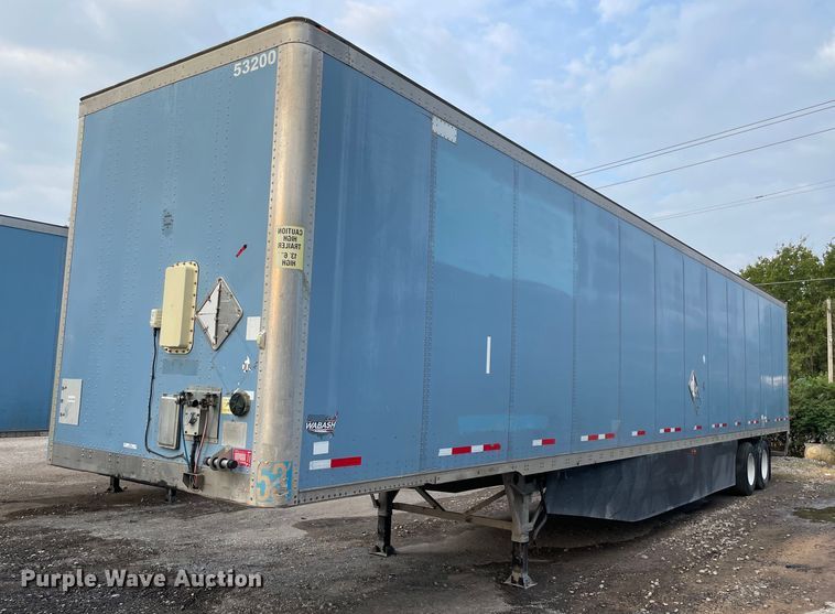 2010 Wabash  dry van trailer - NY9845