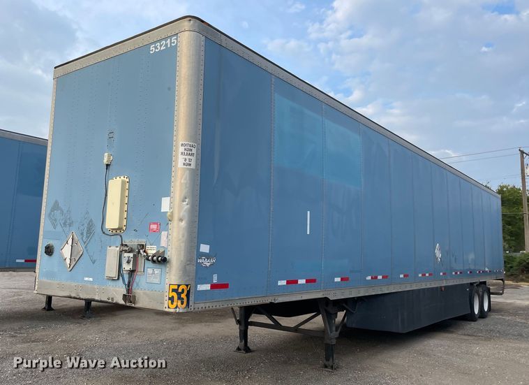 2010 Wabash  dry van trailer - NY9846