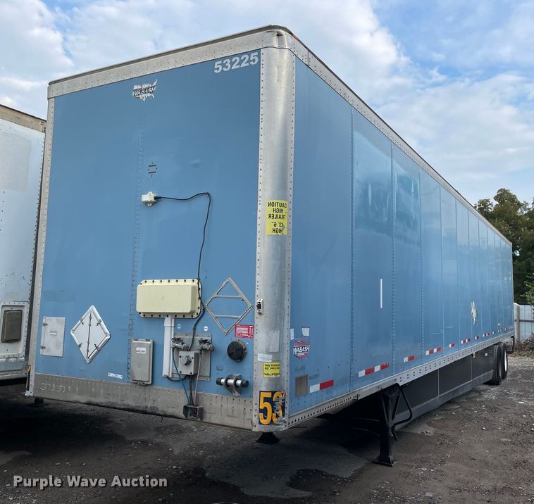 2013 Wabash  dry van trailer - NY9852