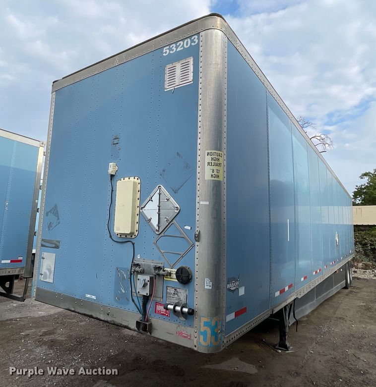 2010 Wabash  dry van trailer - NY9854