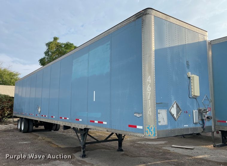 2010 Wabash  dry van trailer - NY9856