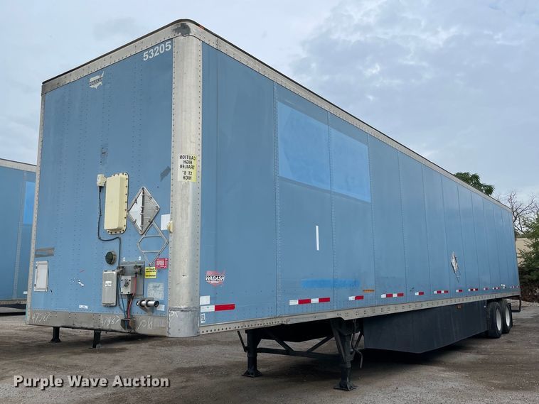 2010 Wabash  dry van trailer - NY9859