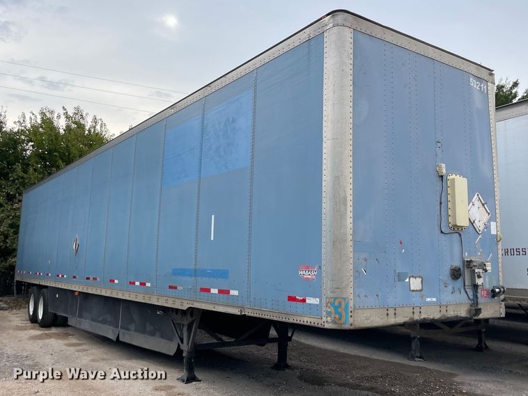 2010 Wabash  dry van trailer - NY9866