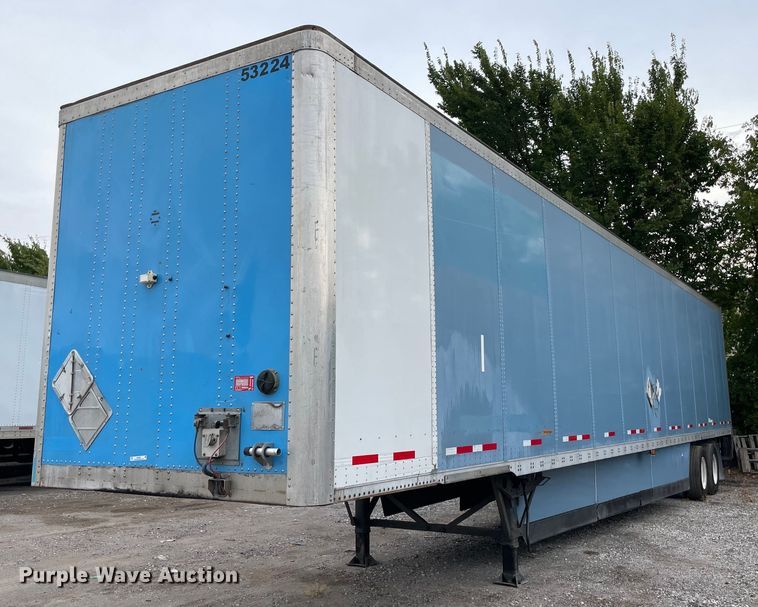 2012 Wabash  dry van trailer - NY9867