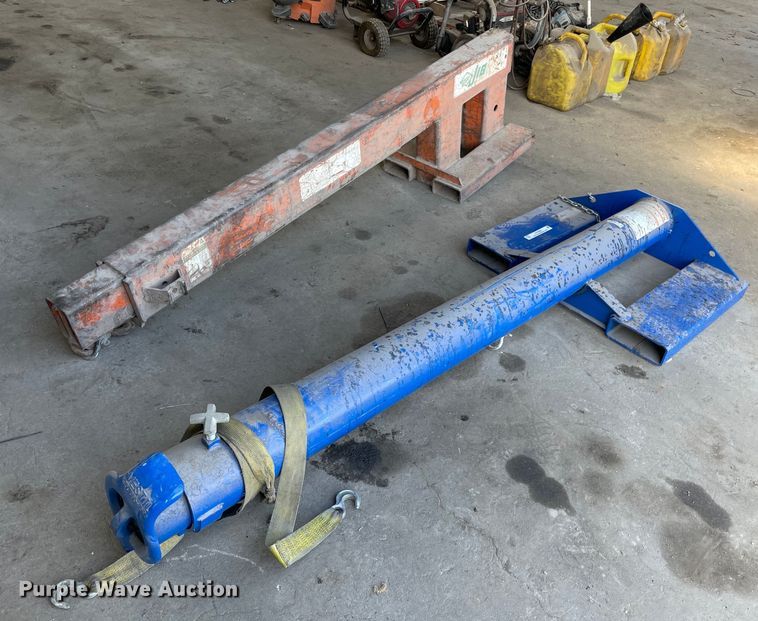 (2) forklift booms - NY9896