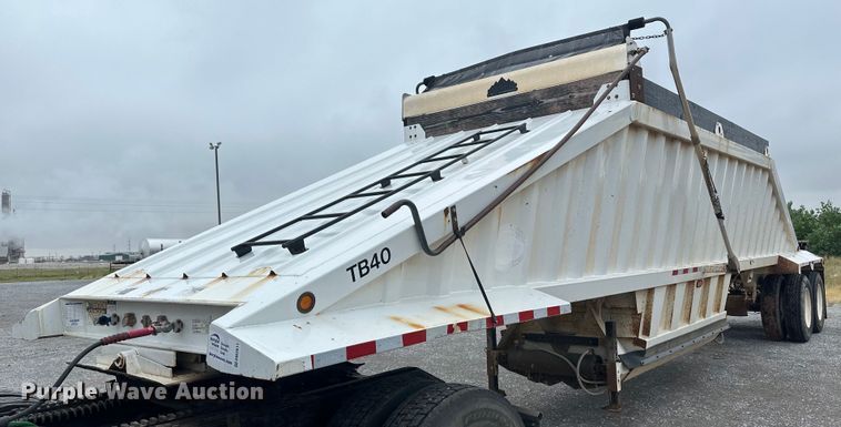2015 CTS BDT-40  bottom dump trailer - DM2611