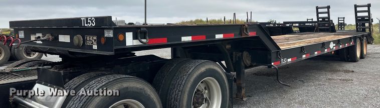2012 Viking VFD46R16F35T  drop deck equipment trailer - DM2616