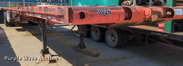 1985  Flatbed trailer - DR6986