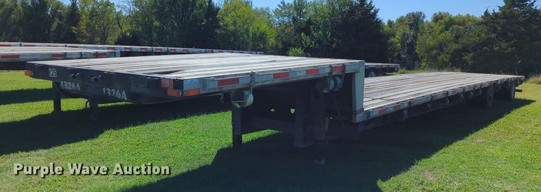 2011 Transcraft DTL-2100 drop deck equipment trailer - LY9431