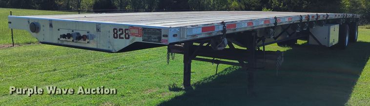 2017 Transcraft 554C flatbed trailer - LY9433