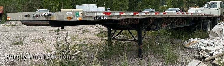1999 Transcraft eagle 48x96  flatbed trailer - MQ9419