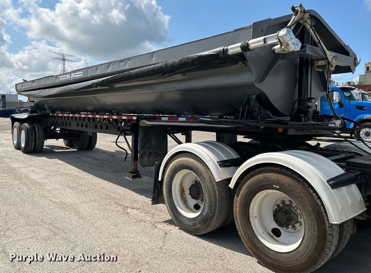 1999 Trail King TK60SSD-392  side dump trailer - NL9452
