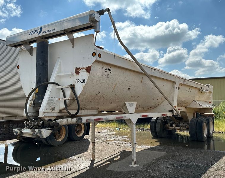 2001 CPS  end dump trailer - NX9709