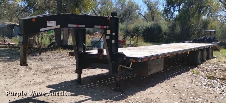 2000 Shop built  equipment trailer - DK8817