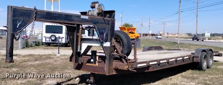1980 Shop built shopbuilt equipment trailer - DK8829