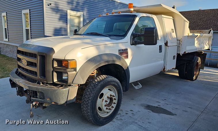 2008 Ford F550 Super Duty  dump truck - DQ1165