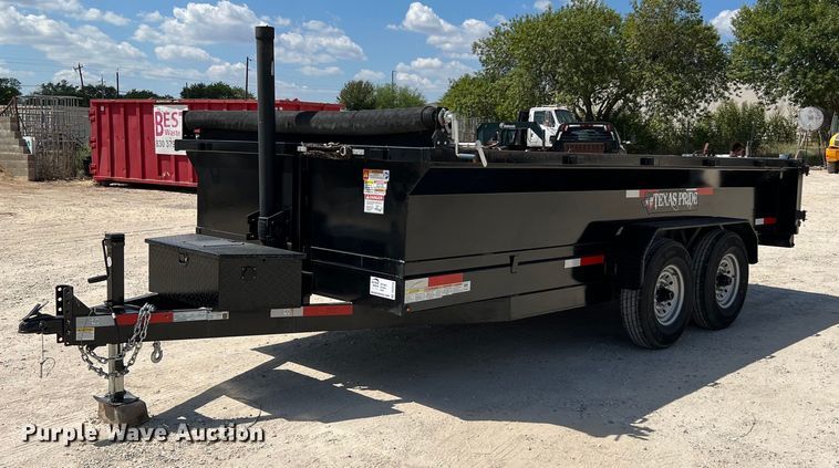 2022 Texas Pride  dump trailer - DQ2216