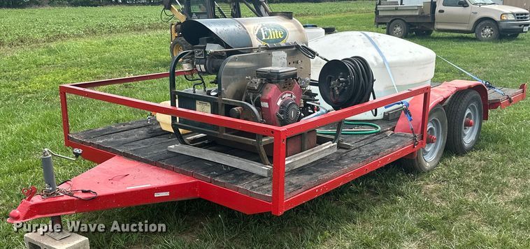 1998 Shop built  pressure washer trailer - MB9666