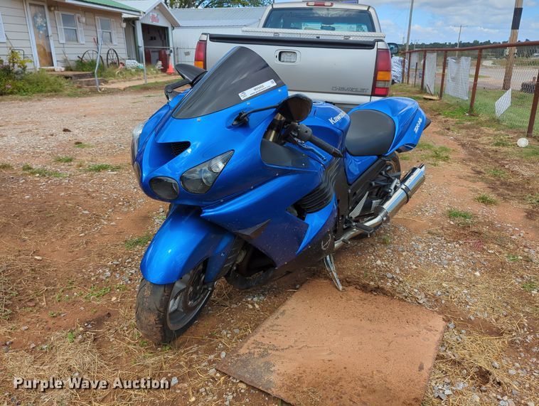 2007 Kawasaki Ninja ZX-14  motorcycle - MX9458