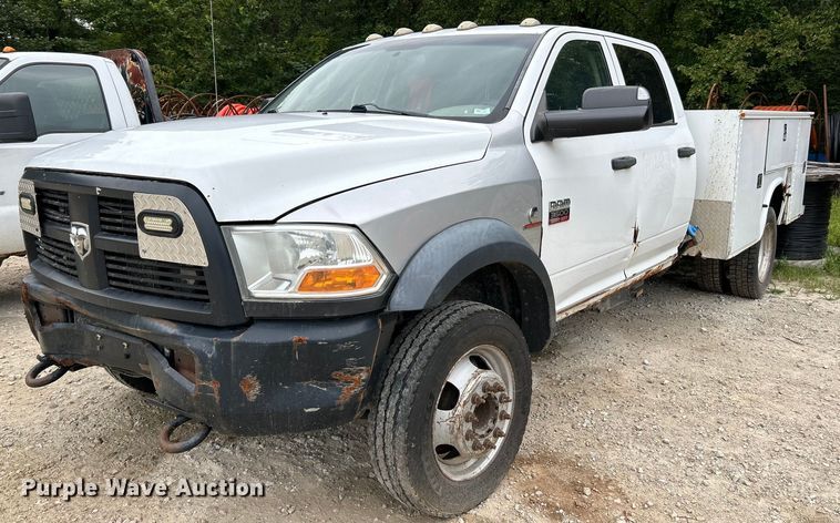 2012 Dodge Ram 5500 Heavy Duty  Crew Cab utility / service truck - NL9606