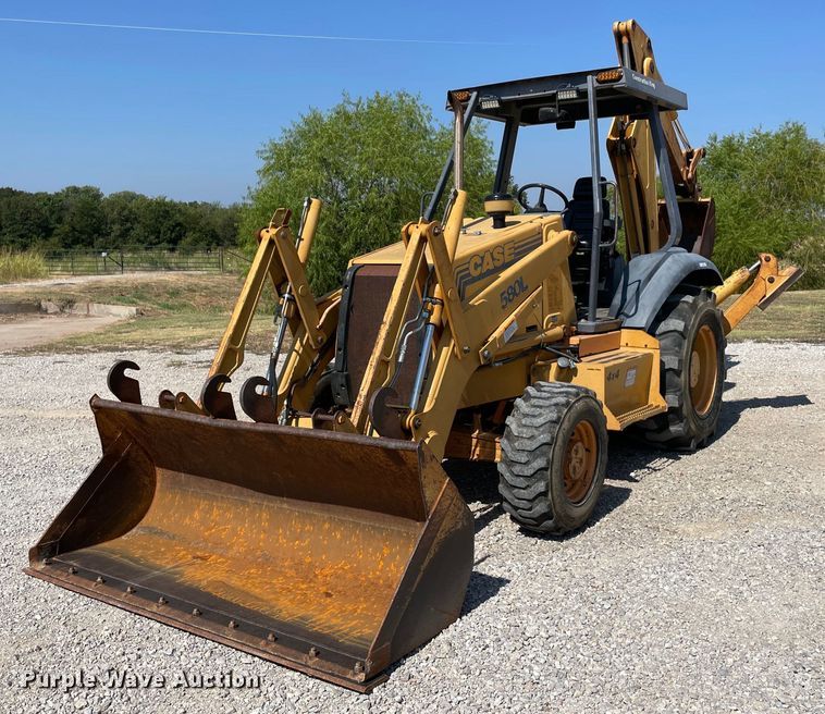 1996 Case 580L  backhoe - NT9550