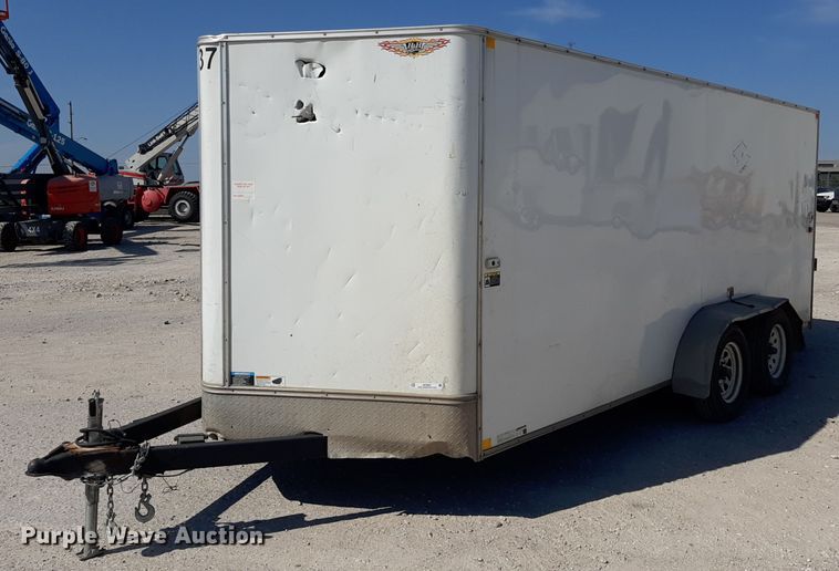2017 H&H  enclosed cargo trailer - OF9501