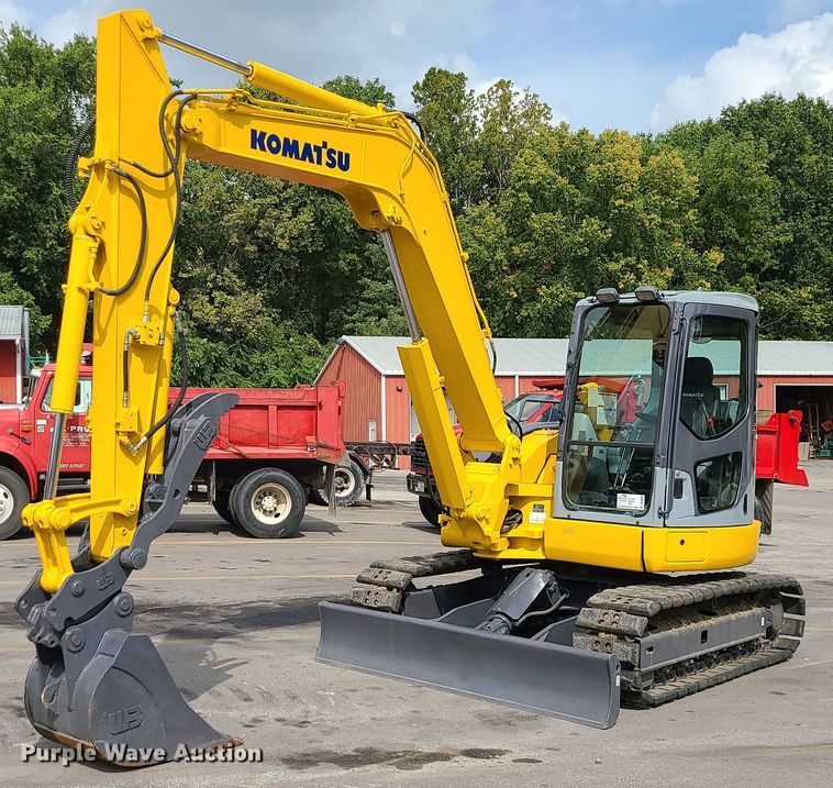 2008 Komatsu PC78MR-6  mini excavator - DK4096