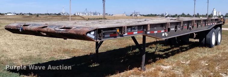 1978 Shop built  flatbed trailer - DK8805