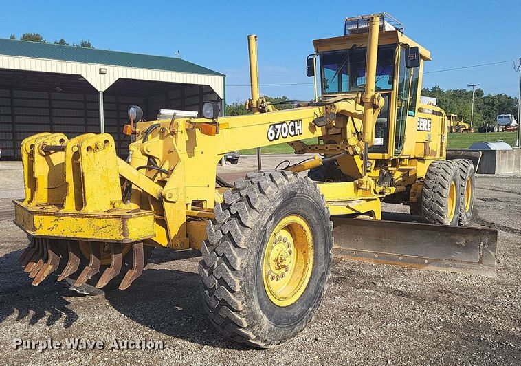 1997 John Deere 670CH  motor grader - DO4686