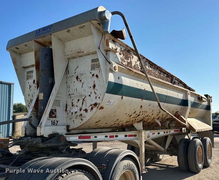 1997 Load King RHQ2420  end dump trailer - DS2355