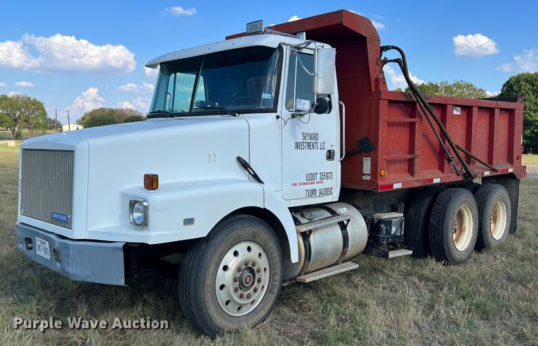 1994 White GMC WG  dump truck - DS2434