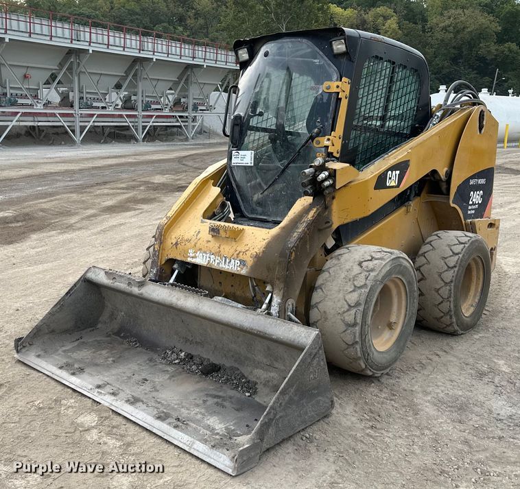 2012 Caterpillar 246C  skid steer loader - DW2762